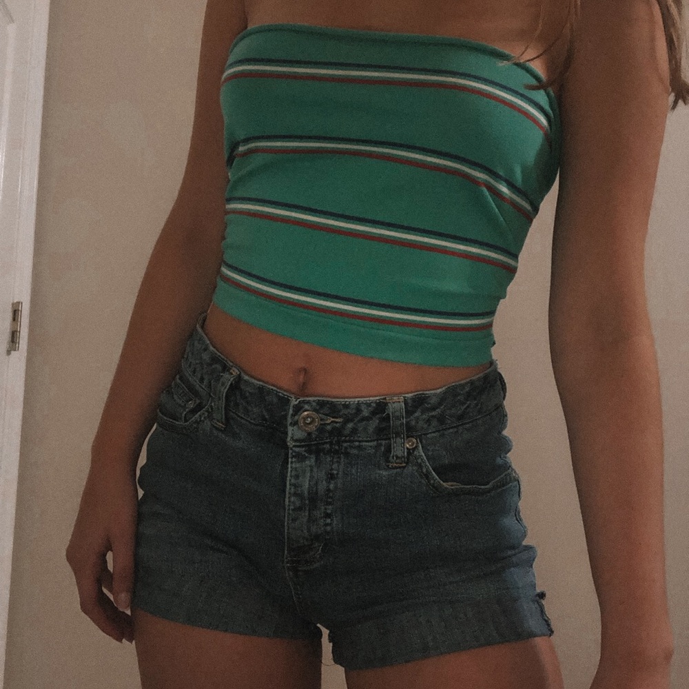 Stripped tube top
